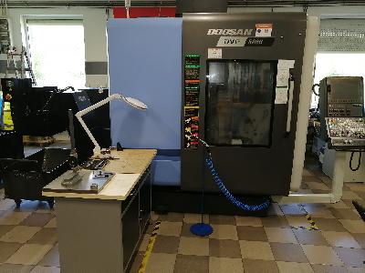 DOOSAN DVF 5000 5 tengelyes megmunkáló központ