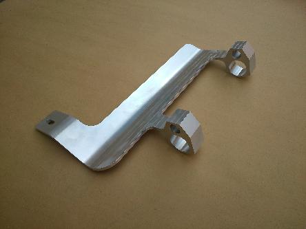 T6082 aluminium part