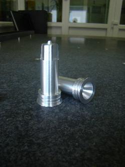 Turned aluminium part